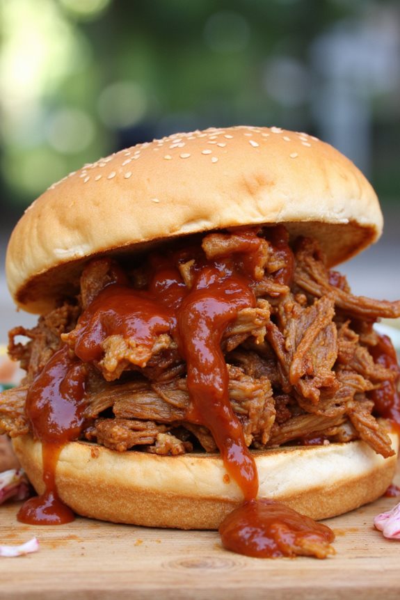 smoky bbq pulled pork
