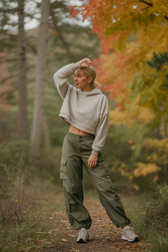stylish outdoor adventure outfit