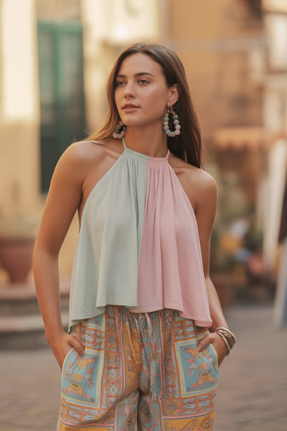 stylish summer brunch outfit