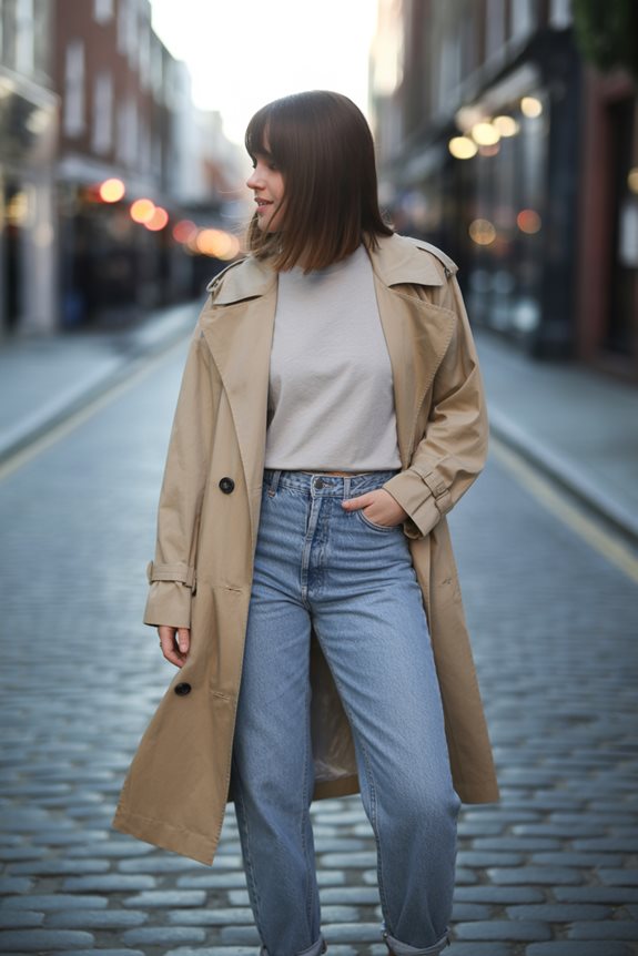 stylish weather ready outfit