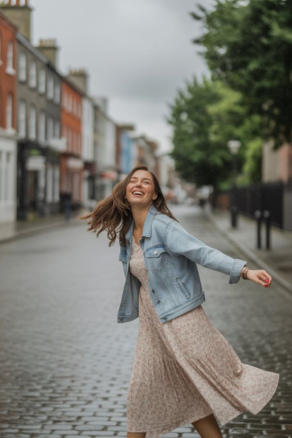 breezy outfits for unpredictable weather