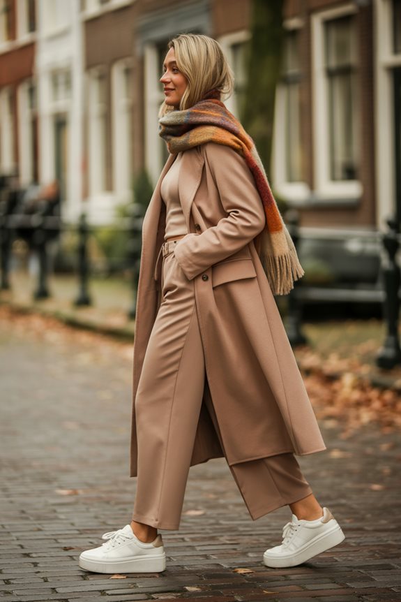 chic casual winter outfit