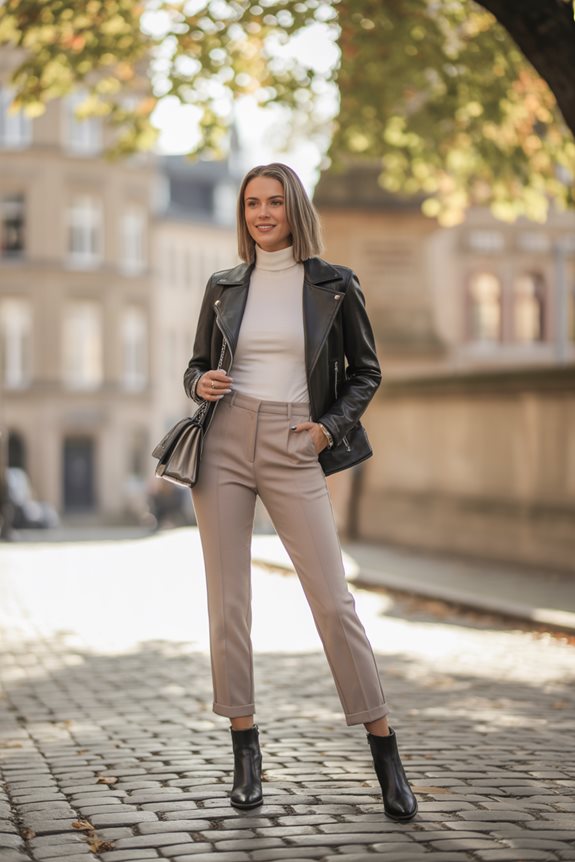 chic fall market outfit