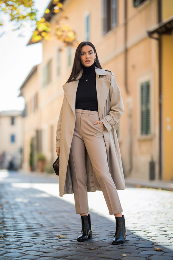 chic florence strolling outfit