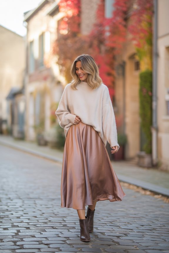 chic gallery wandering ensemble