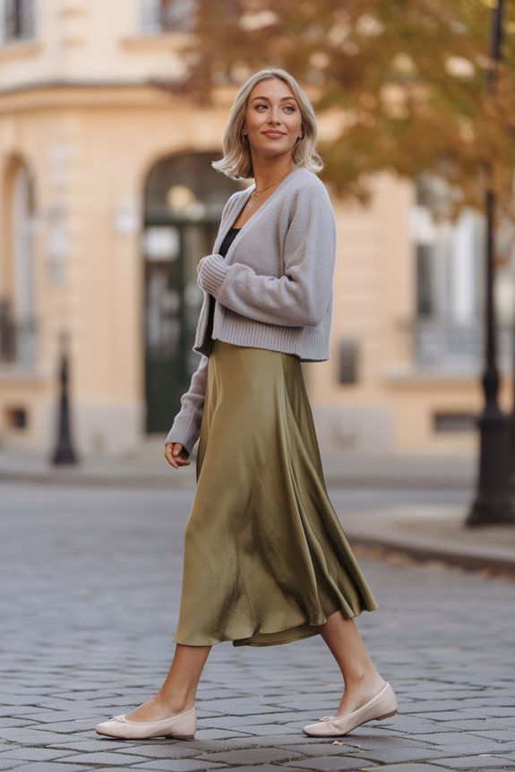 cozy chic brunch outfit