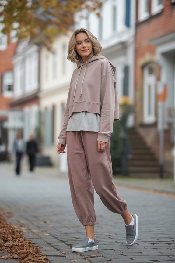 cozy fall market outfit