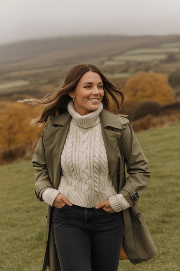 crisp air rainy days