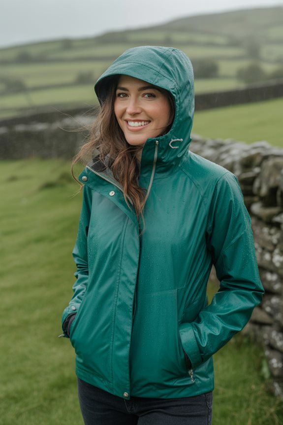 essential waterproof travel jacket