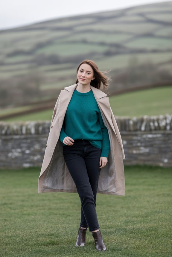 layered outfits for unpredictability