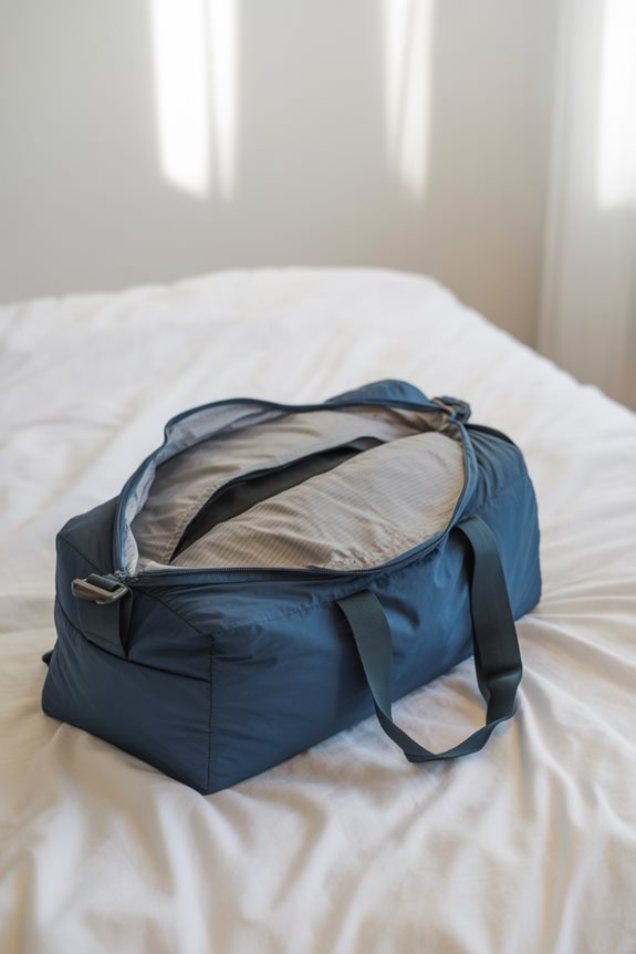 packable duffel for shopping