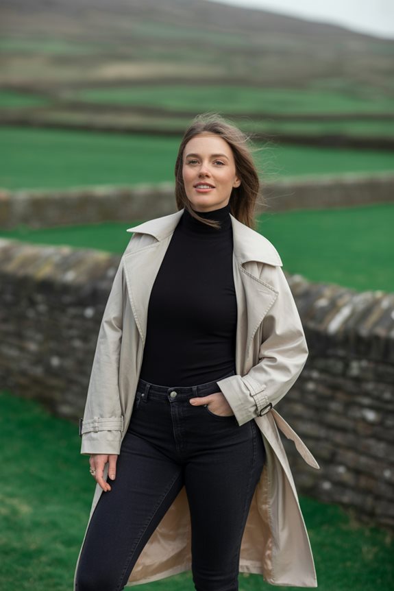 stylish irish street outfit