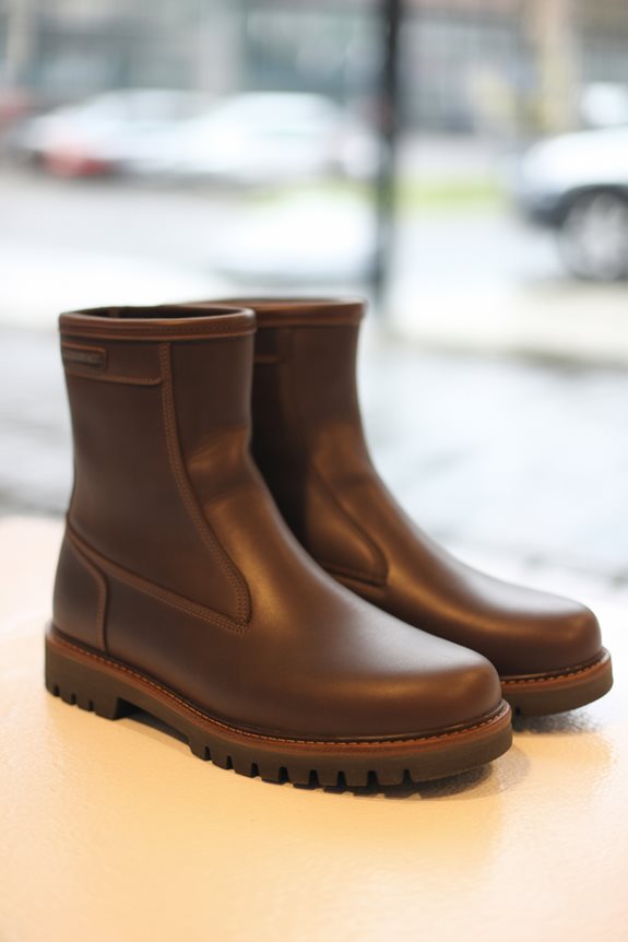 stylish waterproof leather boots best shoes for ireland travel