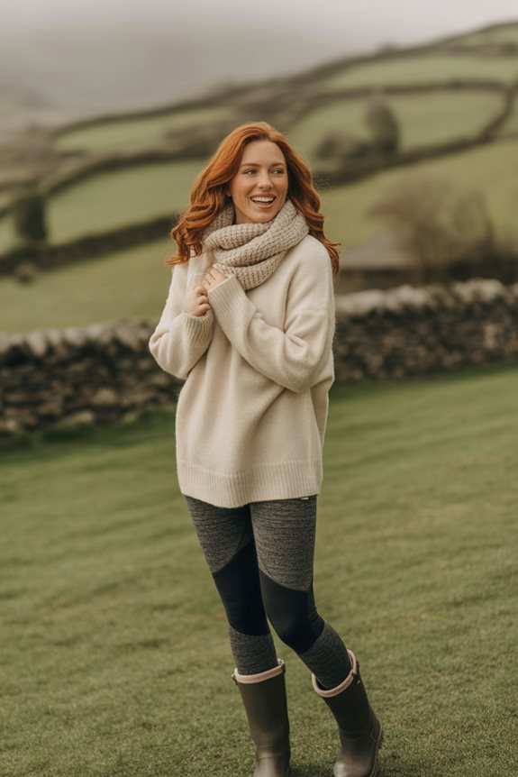 thermal leggings for layering