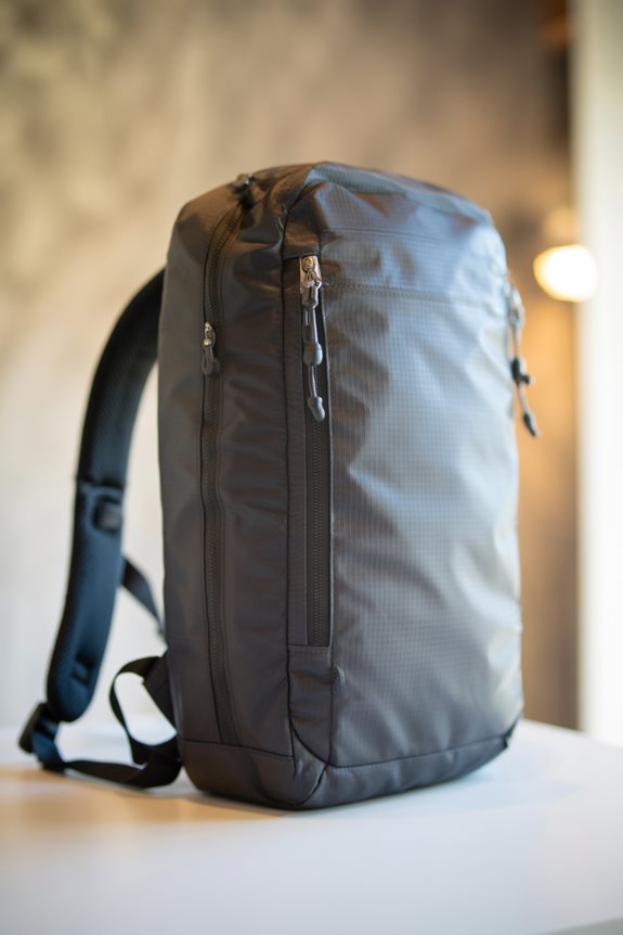 weatherproof backpack for exploration
