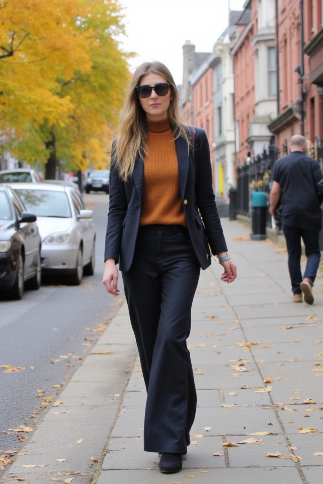 business casual chic ensemble