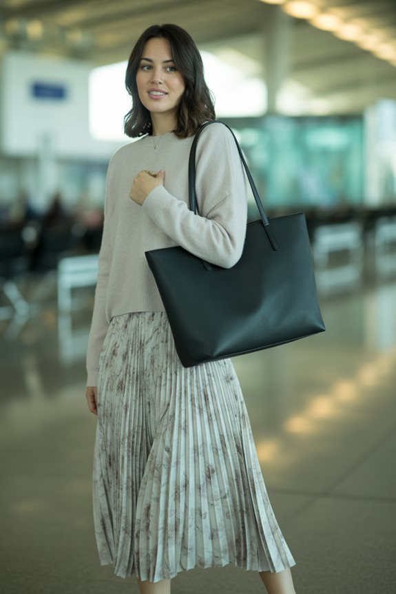 chic airport outfit essentials