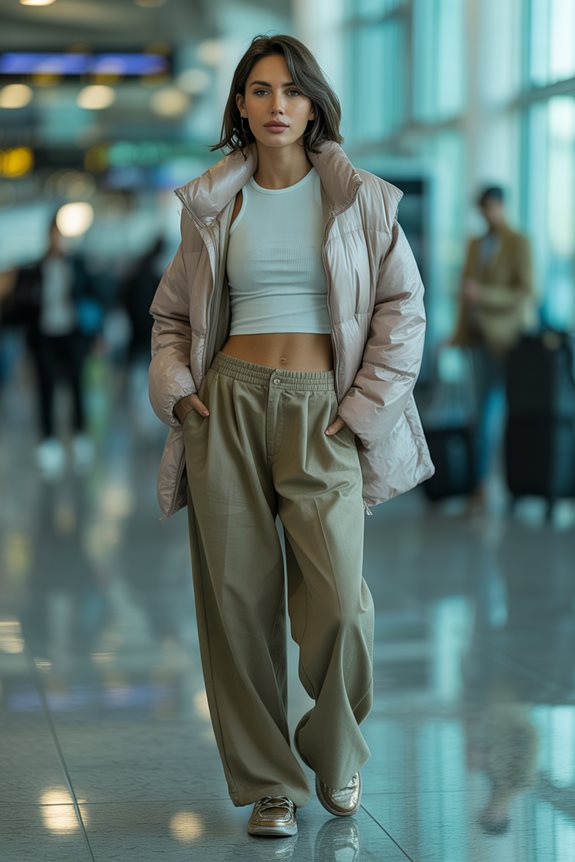 chic casual outfit ensemble