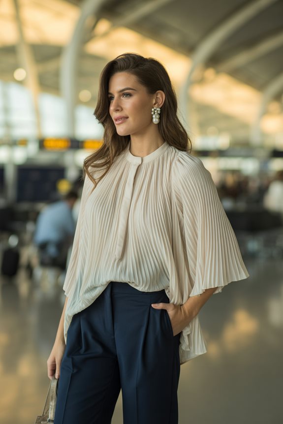chic coffee meeting outfit
