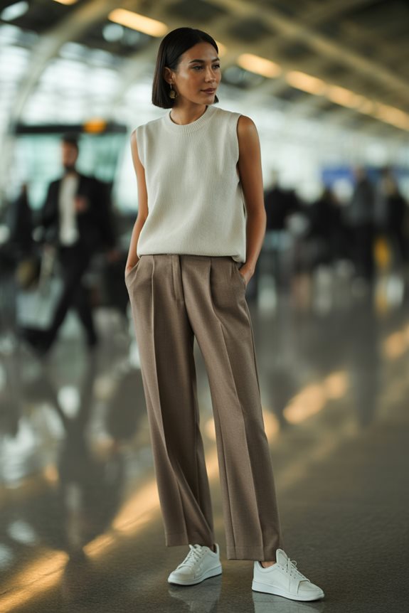 chic comfy stylish outfit