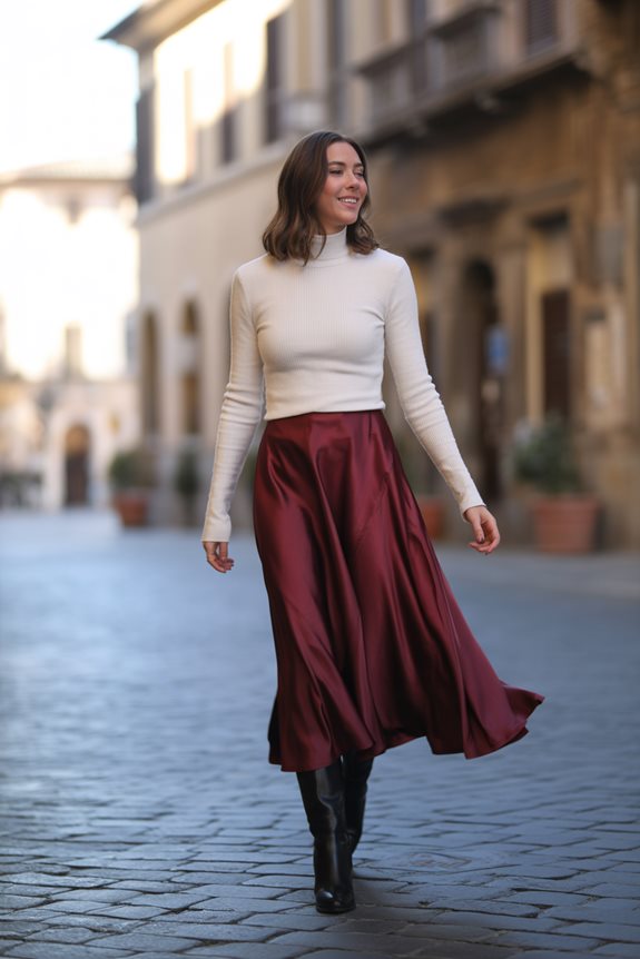 chic cozy night outfit