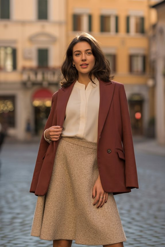 chic formal outfit ensemble