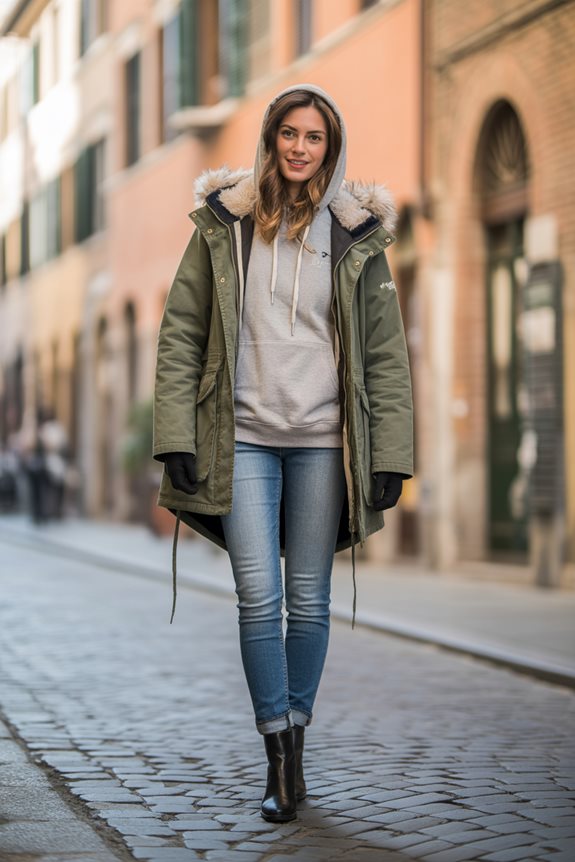 cozy casual winter outfit