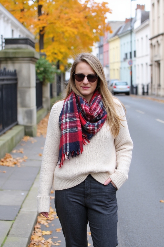 cozy chic coffee outfit