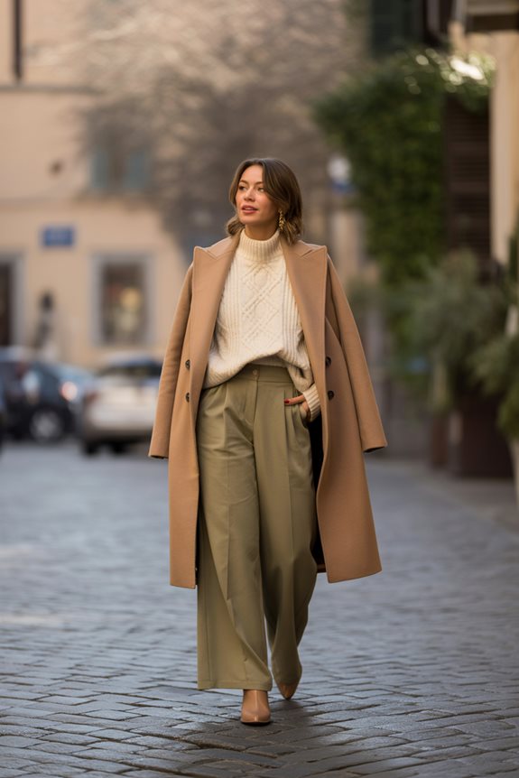 cozy chic winter outfit