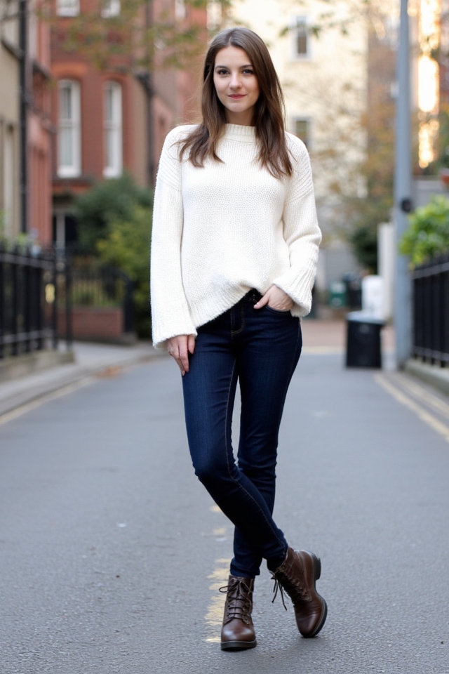 cozy city style outfit