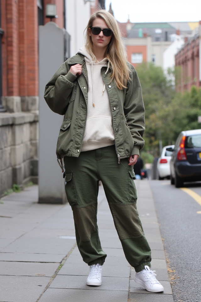 cozy coffee outing outfit