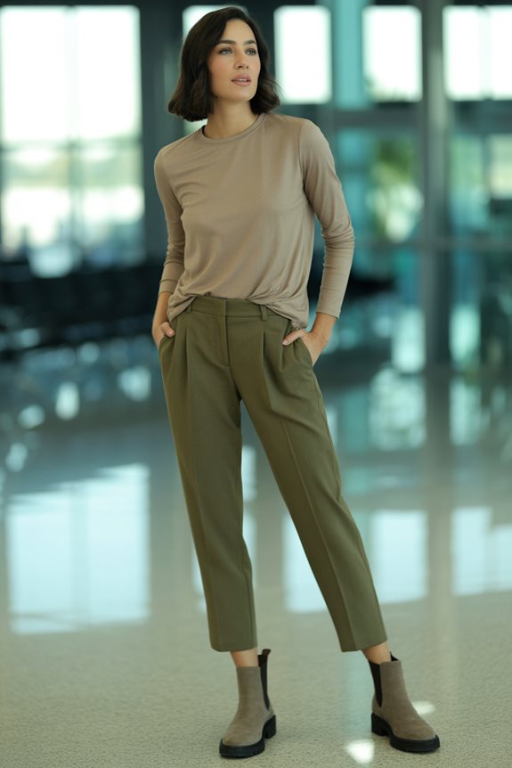 cozy yet stylish outfit