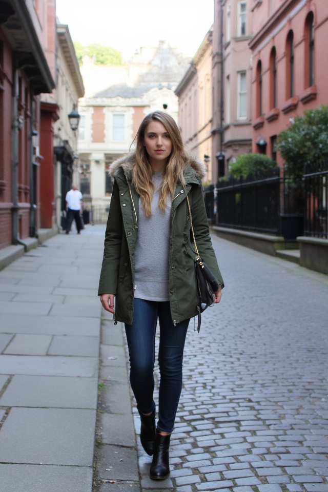 cozy yet stylish outfit