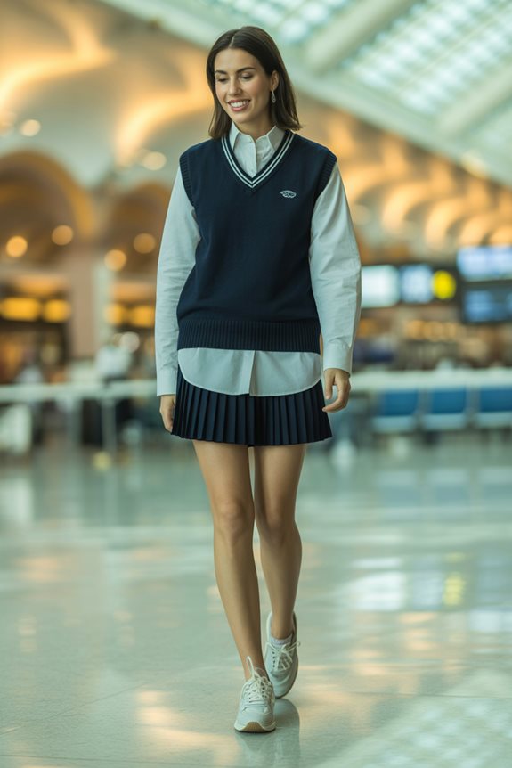 effortless chic brunch outfit