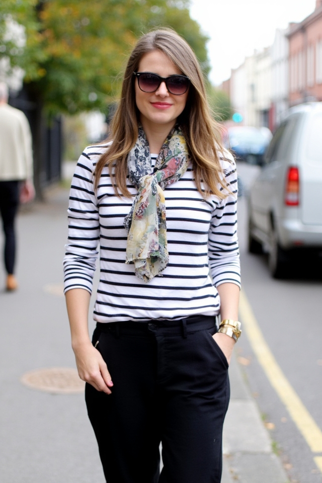 parisian inspired casual outfit