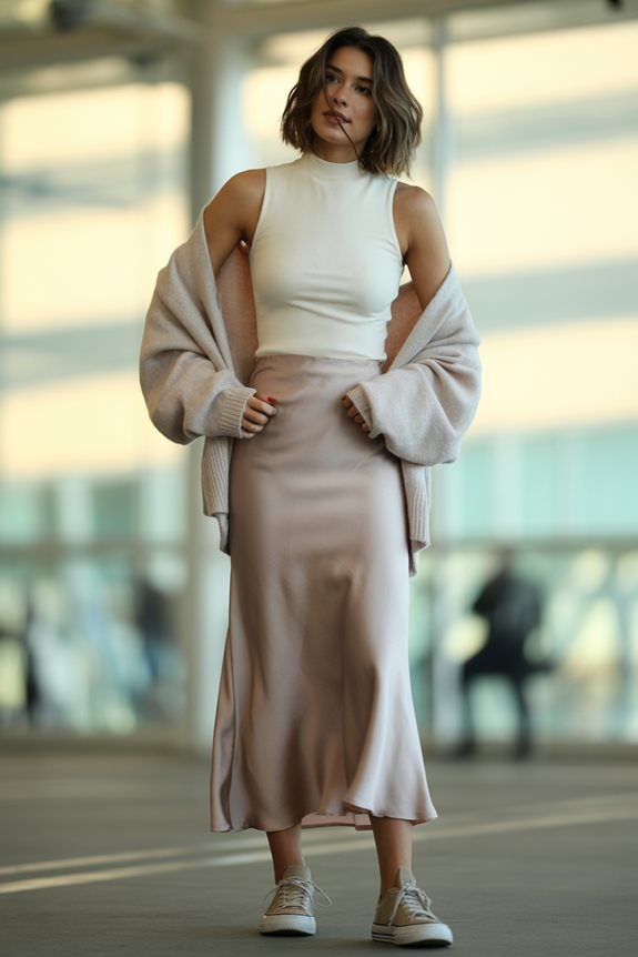 stylish and comfortable outfit