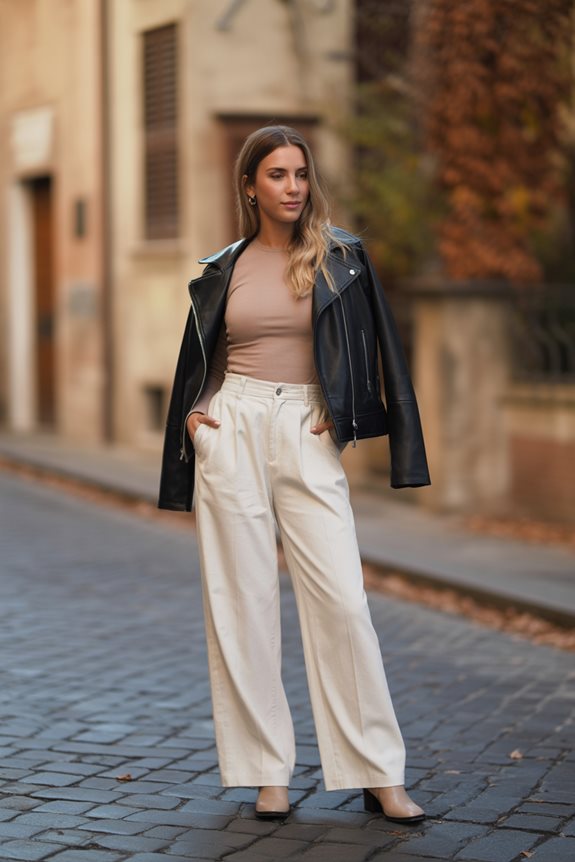 stylish urban night outfit