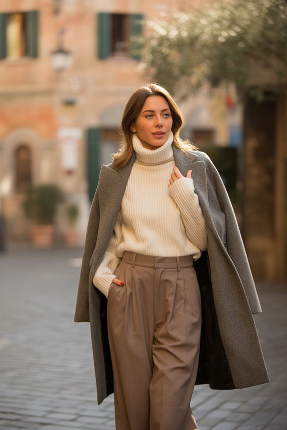 stylish winter evening outfit Italy December Outfit Ideas