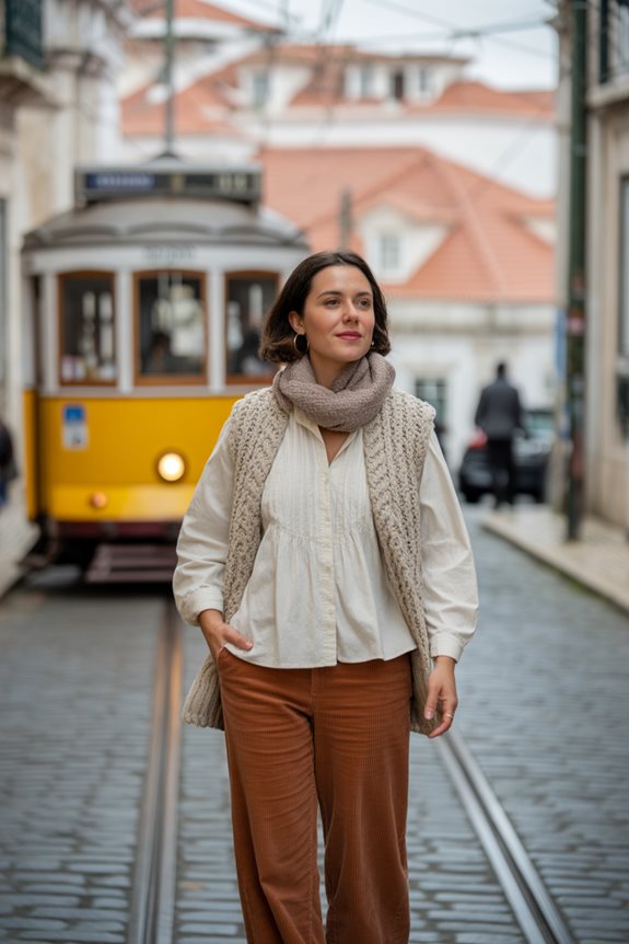 casual chic autumn outfit