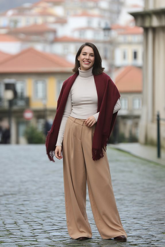 casual chic autumn outfit