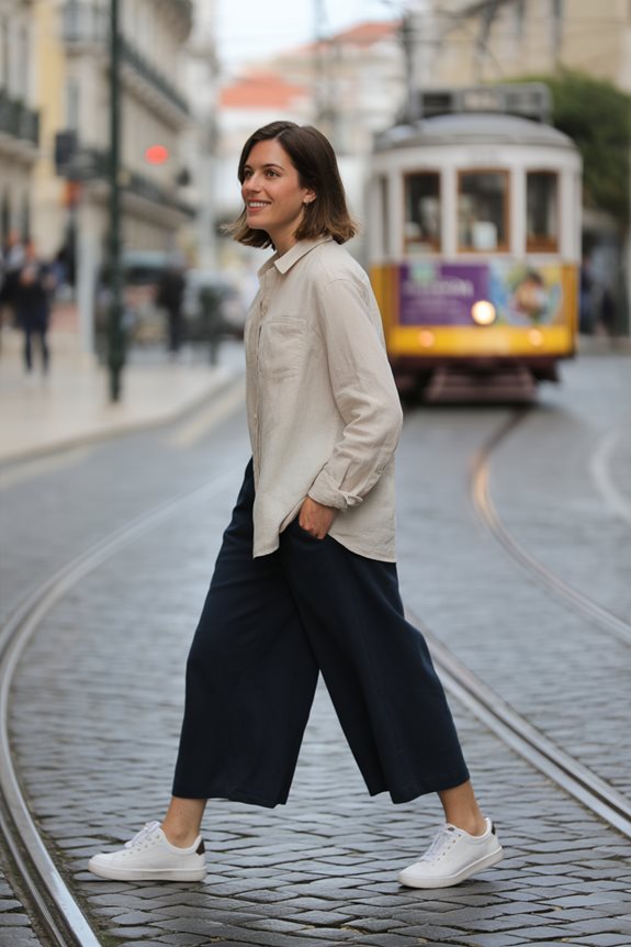 casual chic city outfit