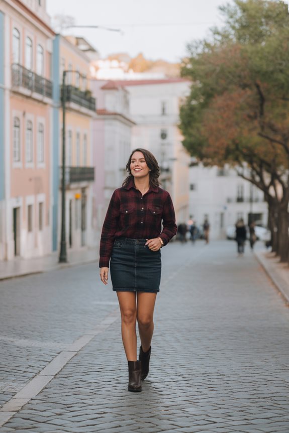 casual chic fall outfit