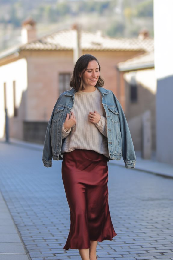 casual chic layering ensemble