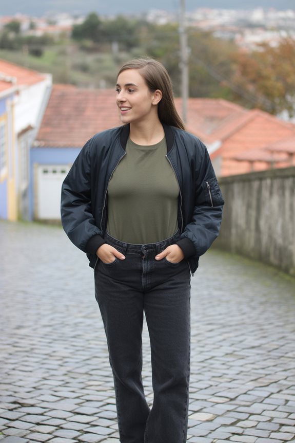 casual chic travel outfit