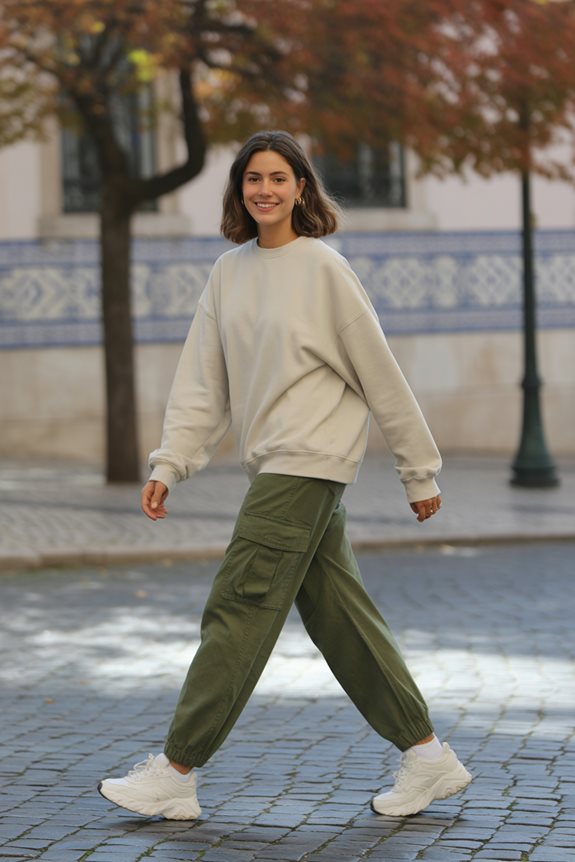 casual comfort for exploring