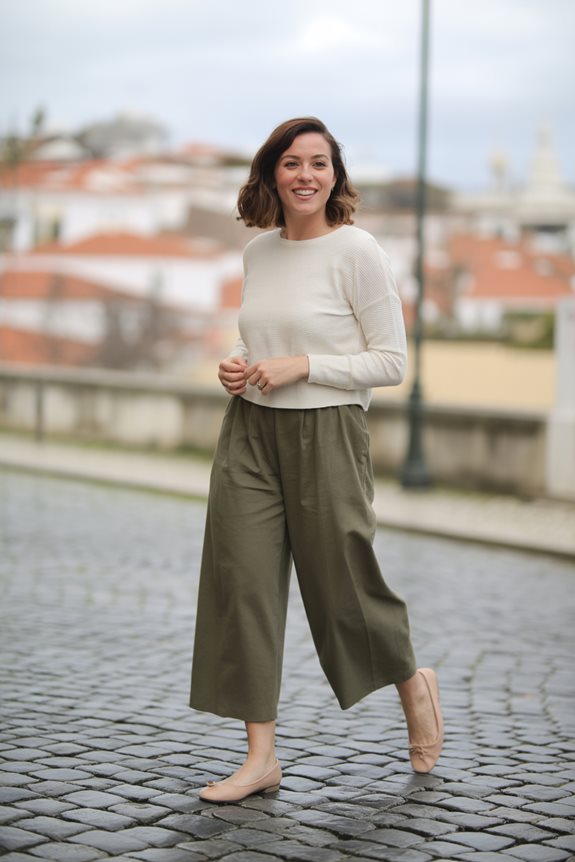 chic and comfortable outfit