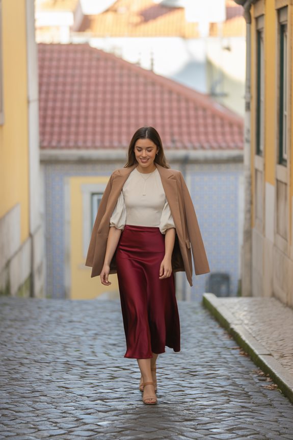 chic cafe ready outfit ensemble