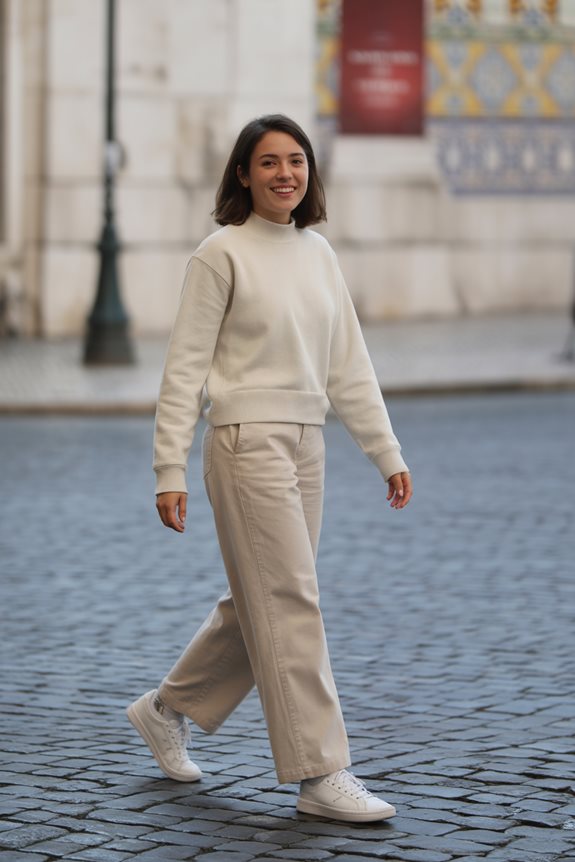 chic casual autumn outfit