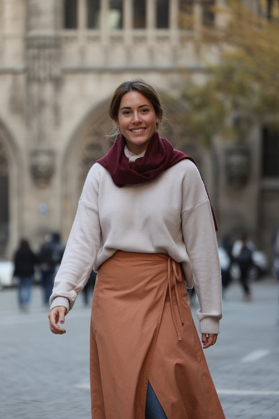chic casual outfit ensemble