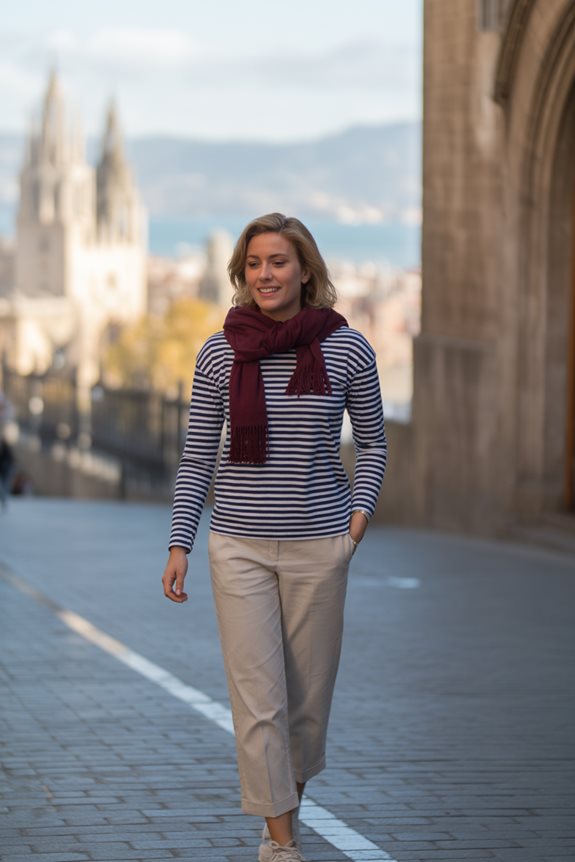 chic casual shopping outfit